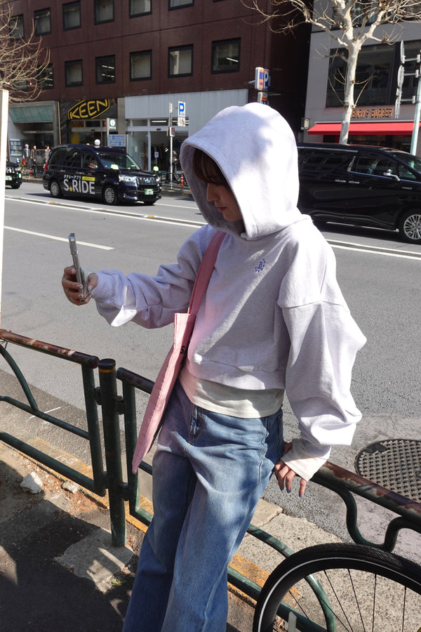 ヘビーウェイトショートパーカー